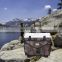 camouflage 38L commercial fishing cake bike ice cooler box with trolley