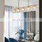 New Bedroom Ceiling Chandelier Decorative Lamps For House Decoration Football Crystals Chandelier