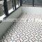 Special artistic floor tile antique living room balcony anti-slip pink floret brick