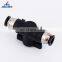 Factory Price BUC Series 4/6/8/10/12mm Hand Control Ball Valve Pneumatic Tube Connector Manual Adjust Air Push In Fitting