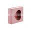 Customize pink cardboard luxury lingerie packaging gift boxes for lingerie