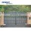 New style simple design house decorative safety aluminum garden swing main gate