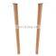 Wood Legs New Modern Bedside Shaped Slab Custom Oak Tapered Solid Round Side Dining Coffee Wood Legs For Table Furniture Sale