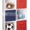 White Cubeicals Organizer 6 Cube Wall Shelf Floating Shelf Corner Wall Mount Shelf