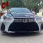 CH Hot Sale Auto Tuning Parts Radiator Front Hood Mesh Radiator Car Grille For Lexus IS 2012-2016 Upgrade to 2020