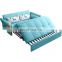 cheap modern furniture foldable design luxury folding  fabric couch living room sofas recliner sofa cum bed with mattress