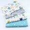 Cartoon Cat Triangle print children's bed skin friendly cotton twill fabric bed sheet fabric