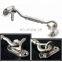 Stainless Steel Hook and Eye Door Latch Window Catch Cabin Door Gate Lock