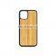 Genuine Natural Blank Bamboo for iphone 11 case wood wooden Phone Case for iphone 11