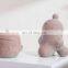 New Design Modern Art Crafts Textured Cartoon Head Ornament Nordic Home Decoration