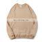 Factory Custom Embroidery Print Wholesale Crew Neck Sweat Shirts Cotton Plain Oversized Custom Crewn