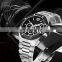 Hot Sale steel watch custom logo men quartz  relogio Chronograph Movement 10ATM rose gold  luxury watches men wrist