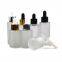 Glass Droppers Amber Glass Bottles in Small Size for Sensitive Skin Cosmetics Skin Care and Makeups