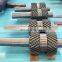 spline shaft output gear shaft
