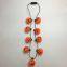 35'' Light Up Jumbo Halloween Jewelry Pumpkin Necklace