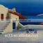Excellent modern seascape oil painting hotel artwork ct-317 greece landscape painting
