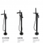 Comfortable experience,easy  cleaning and maintenanceas, and matches various styles Separate bathtub mixer series