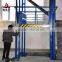 Hydraulic guide rail lifting machine