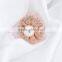 Free shipping wholesale quality fashion pearl jewelry poppy brooch diamond brooch