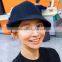 2016 Latest Leisure British Retro Rolled Brim Man Women Lady Real Wool Fedora Hat