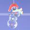 new style christmas decoration fashion snowman wearing nice xmas hat ornament