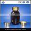 Amber glass medicine Syrup bottles cylindrical bottle