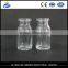 Clear borosilicate glass vial