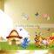 Larger (2pcs/Set) Children's Wall Decal Cute Winnie the Pooh Wall Stickers For Kids Rooms