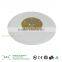 hotel restaurant five wheels transparent tempered glass lazy susan