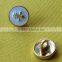 Anchor Logo White Color Enamelled Metal Shank Button --- M1876 Quality Choice