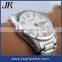 Newest miyota movt skeleton caseback 5ATM water resistant ,men watch 2015