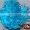Wholesale Cloth Trim Big Ostrich Feather Mask For Bachelorette Party Supplies