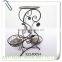 LC-86266 wrought iron metal mosaic folding screen stand flower pot holder