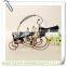 KZ9-60012 Bottle Frame, Wrought Iron Creative Sunflower Wine Rack Table Decoration