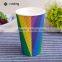 kraft outer sticker double WALL PE coated coffee cup