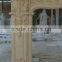 Cheap European Hand Carved Beige Marble Fireplace surround