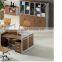 MDF office desk partition glass partitions