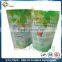 Laminating Material Plastic Tea Packaging Bag With Zipper