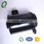 Black steel hosing dry-type air filter assembly for JAC trucks