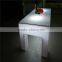led furniture table and chair rechargeable led table home table with led