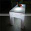 lighted up led table chaing