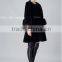 women fur coat, elegant fur coat,rex rabbit fur coat