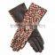 Women's Silk Lined Leather and Ponyskin Gloves