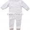 Baby boy grey soft velour baby winter zipper cotton polyester romper