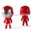 Plastic LED Iron Man Keychains with Sound Lovely Children