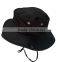 Military outdoor hunting pure black boonie hat