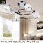 Modern white glass pendant lamp