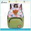 Child Bag Supplier Canvas PU Cute Kids Backpack With Good Quality