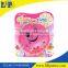 Interesting Lighting Pink Tambourine Toy With Bell Plate