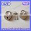 AJF very beautiful heart shaped silver rhinestone padlock